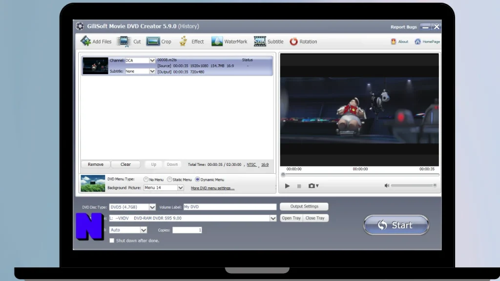 Gilisoft Movie DVD Copy Gratis Download Full Terbaru Version