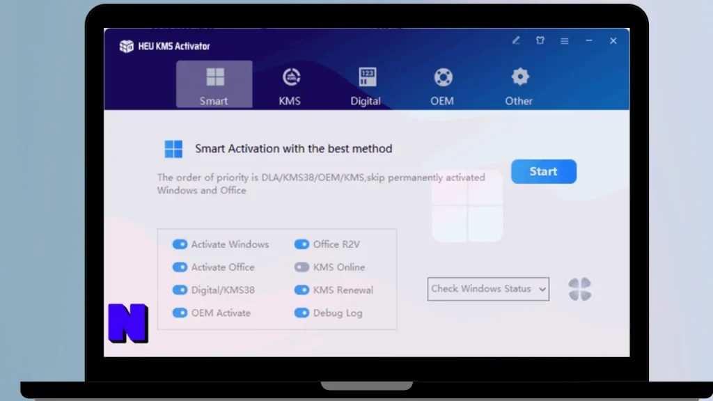 HEU KMS Activator Gratis Download Full Terbaru Version