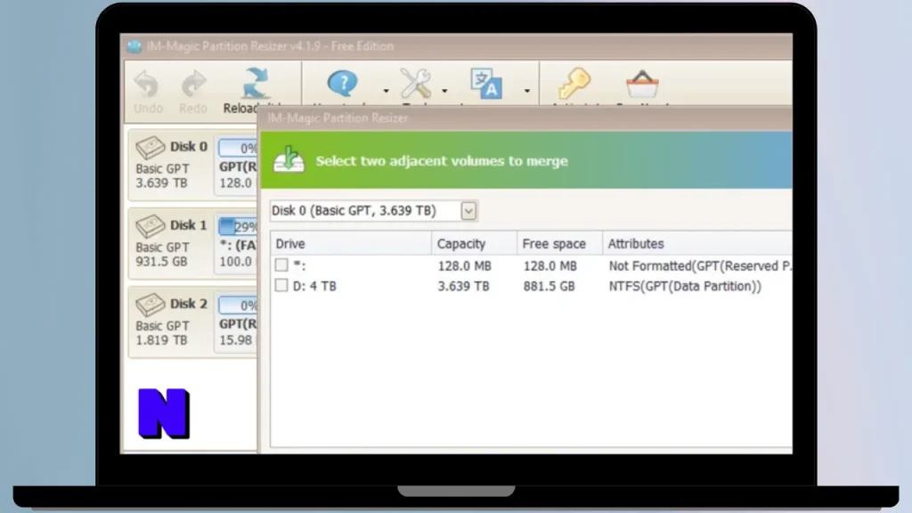 IM-Magic Partition Resizer Gratis Download Full Terbaru Version