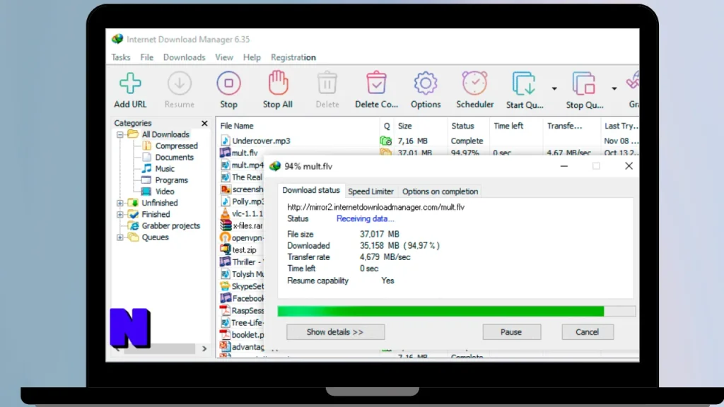 Internet Download Accelerator Pro Gratis Download Full Terbaru Version
