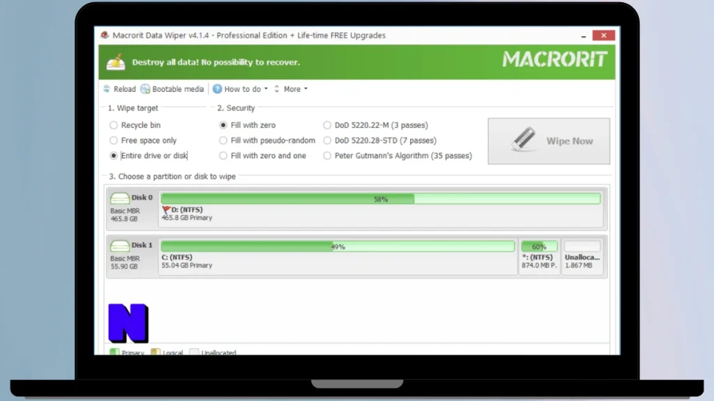 Macrorit Data Wiper Gratis Download Full Terbaru Version