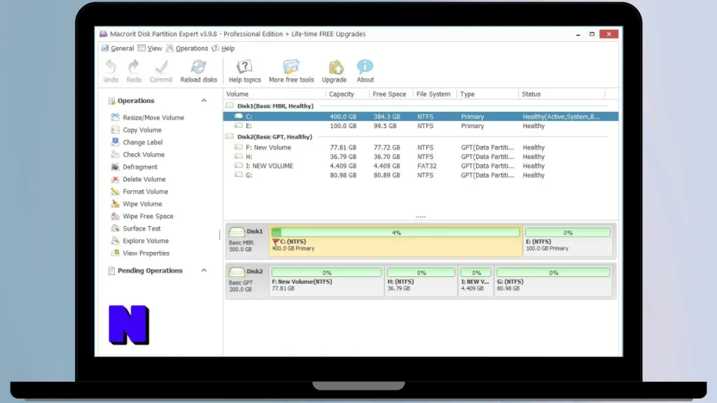 Macrorit Partition Expert Gratis Download Full Terbaru Version