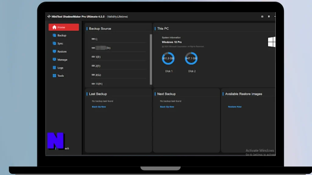MiniTool ShadowMaker Gratis Download Full Terbaru Version