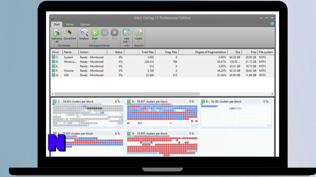 O&O Defrag Professional Gratis Download Full Terbaru Version