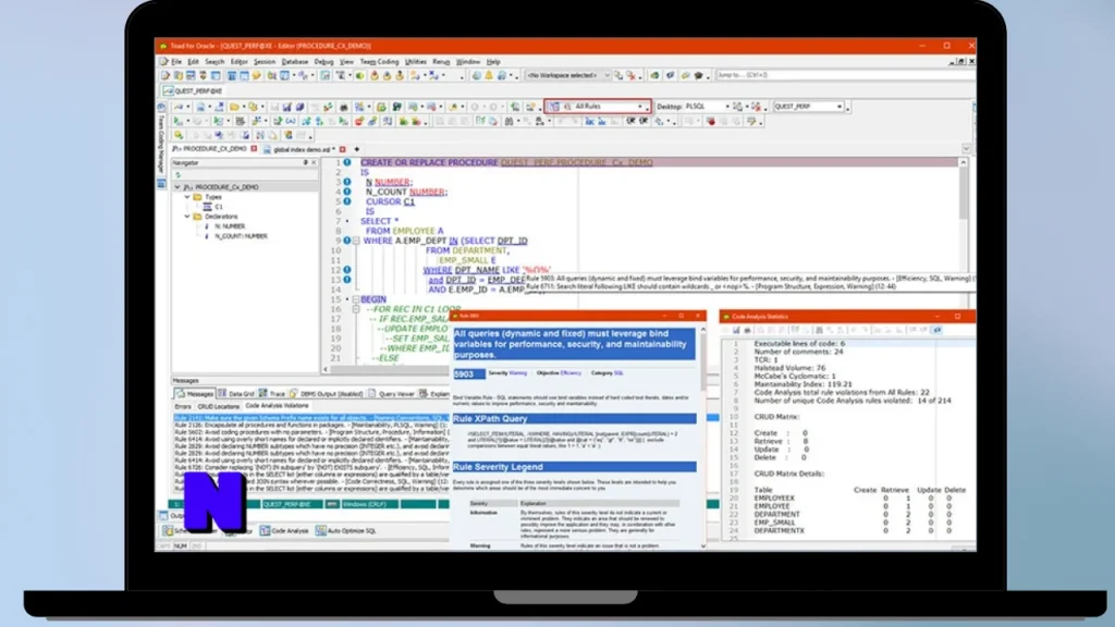 SQL Navigator for Oracle XPert Edition Gratis Download Full Terbaru Version Poratble And Multilingual