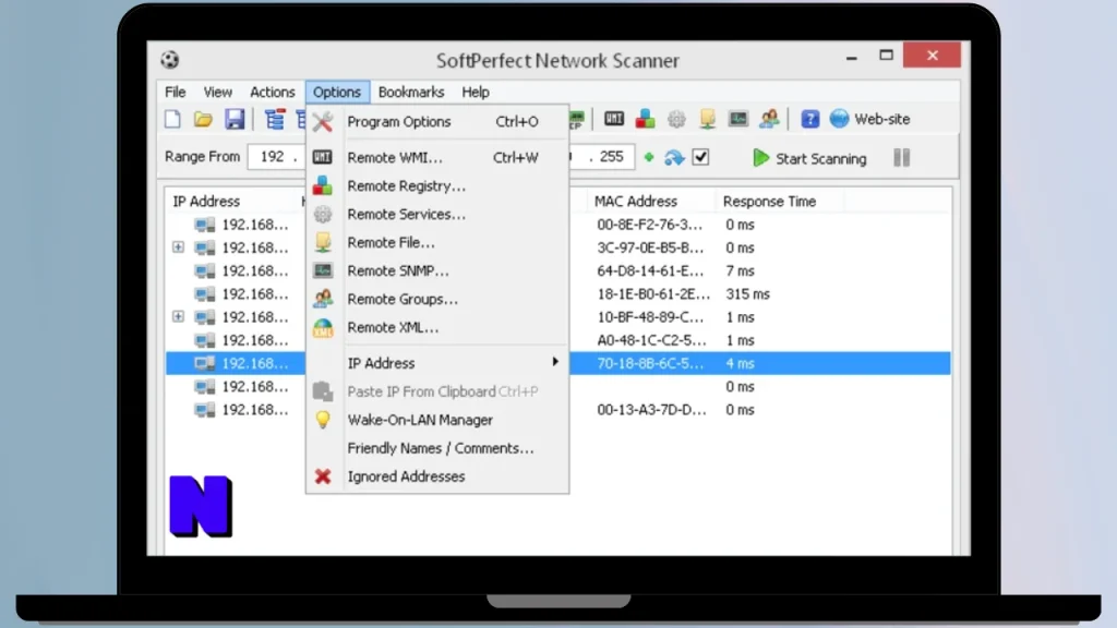 SoftPerfect Network Scanner Gratis Download Full Terbaru Version
