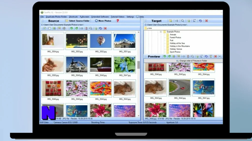 SortPix XL Gratis Download Full Terbaru Version Poratble And Multilingual
