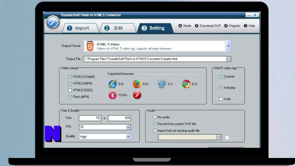 ThunderSoft Flash to MP3 Converter Gratis Download Full Terbaru Version