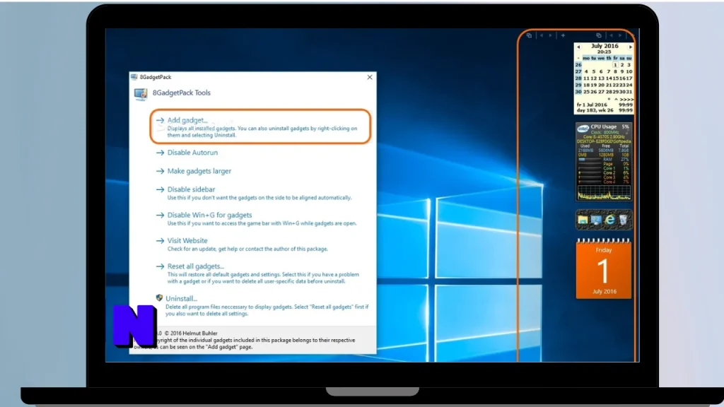 8GadgetPack Download Full Terbaru Version