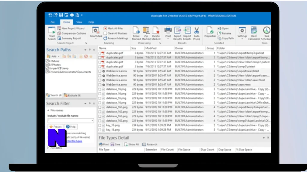 Duplicate & Same Files Searcher Download Full Terbaru Version