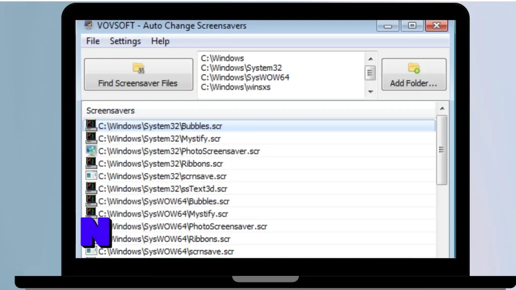 VovSoft Auto Change Screensavers Download Full Terbaru Version