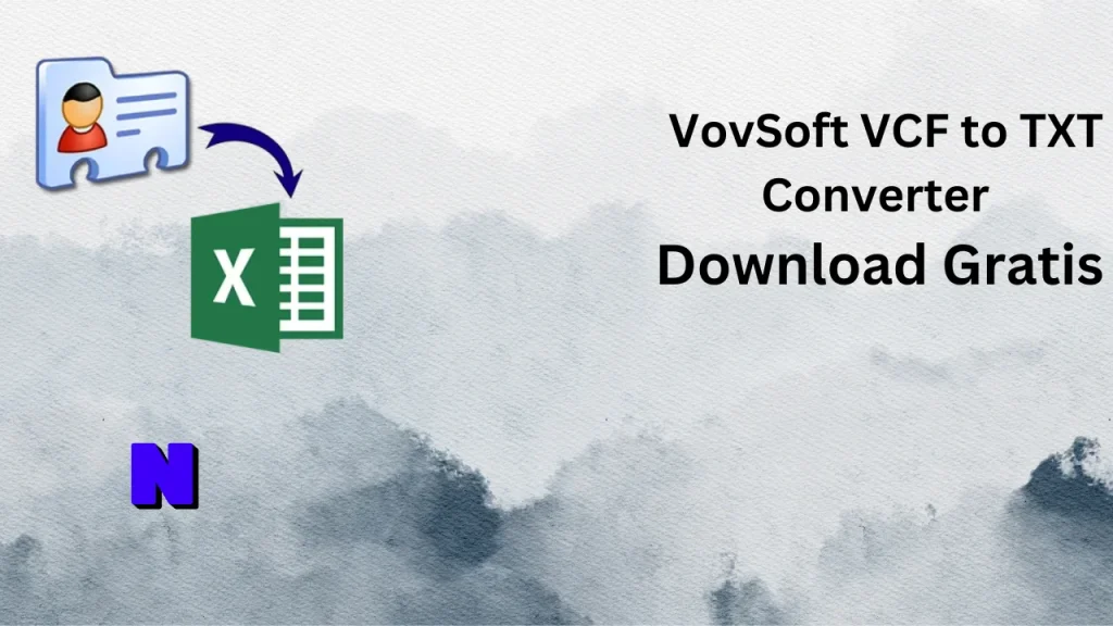 VovSoft VCF to TXT Converter Gratis Download