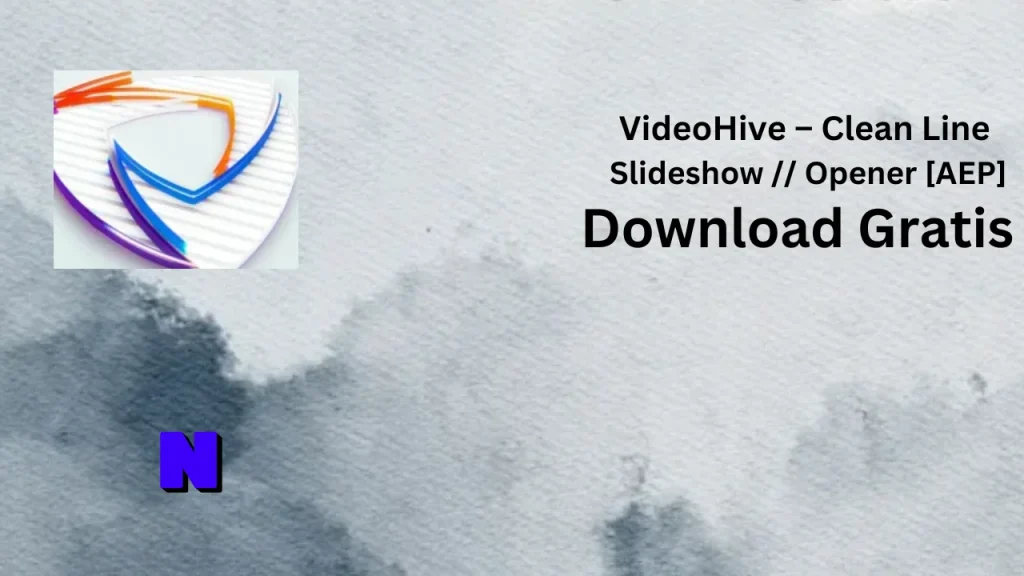 VideoHive – Clean Line Slideshow Opener [AEP] Download Gratis