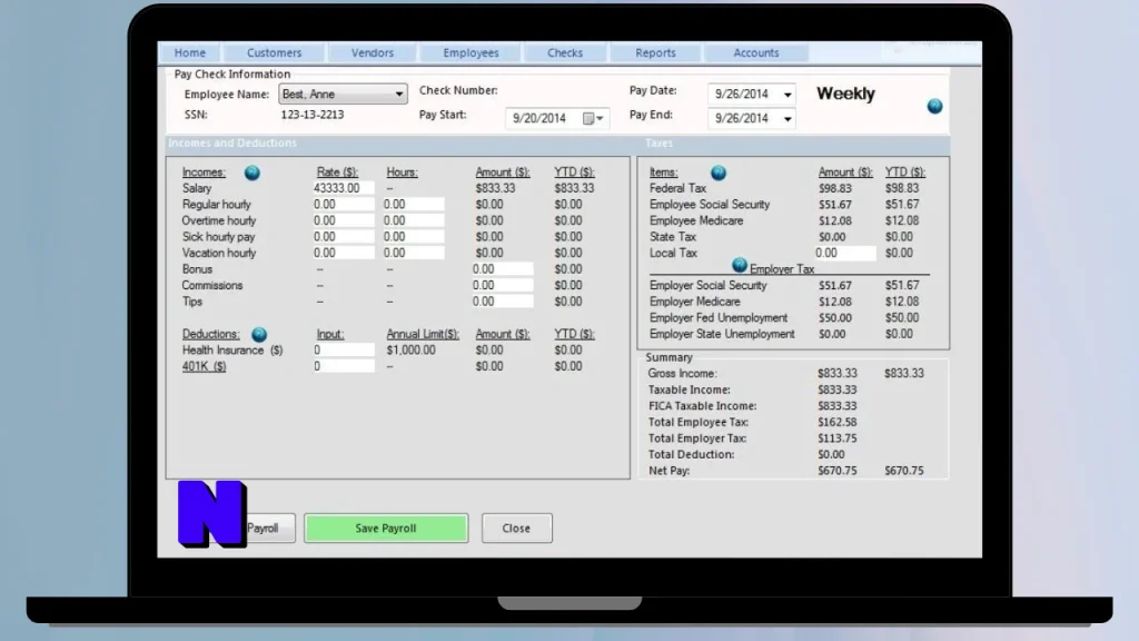 ezPaycheck Download Full Terbaru Version