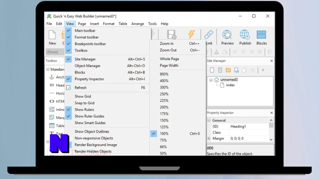 Quick n Easy Web Builder Download Full Terbaru Version