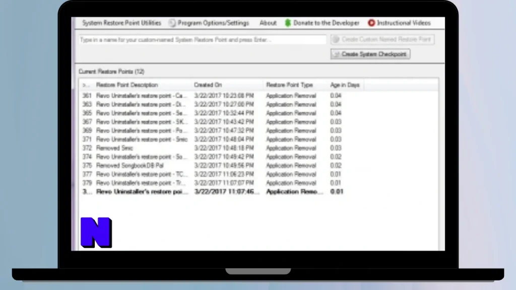 Restore Point Creator Download Full Terbaru Version