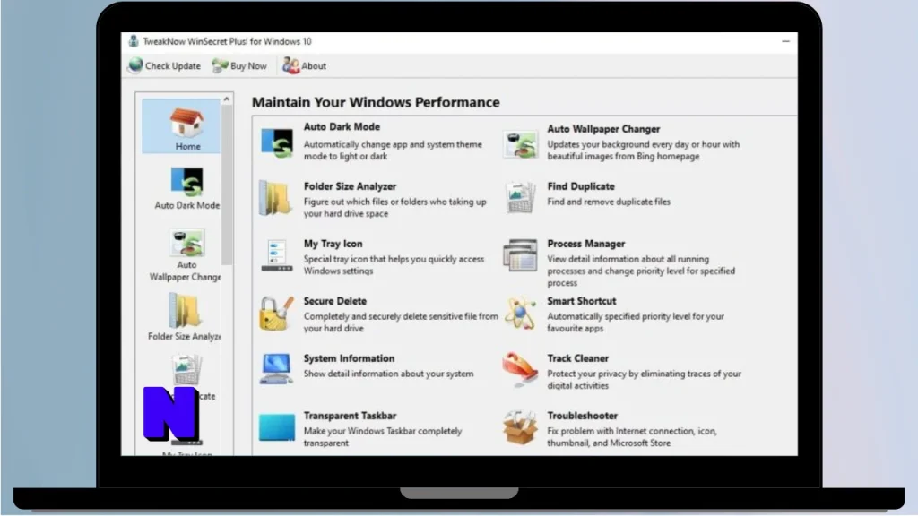 TweakNow PC-StayAwake Download Full Terbaru Version