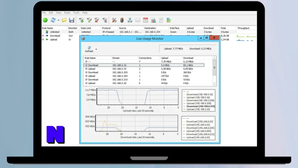 SoftPerfect Bandwidth Manager Download Full Terbaru Version
