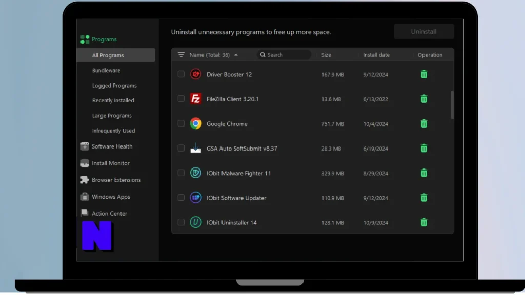 1Click Uninstaller Download Full Terbaru Version