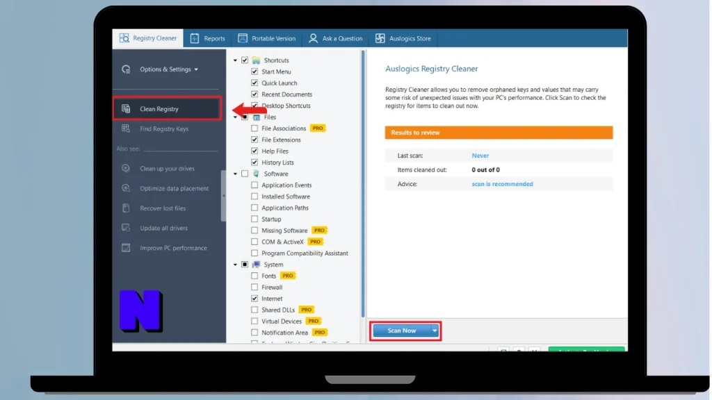 Auslogics Registry Cleaner Professional Download Full Terbaru Version