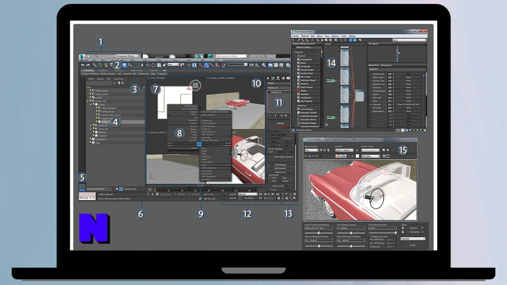 Autodesk 3DS MAX Download Full Terbaru Version