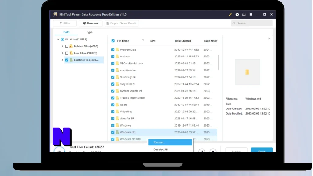 MiniTool Power Data Recovery Personal BusinessDownload Full Terbaru Version