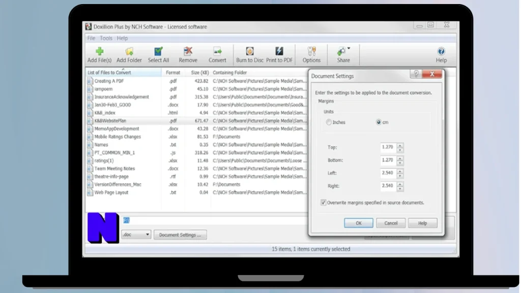NCH Doxillion Plus Download Full Terbaru Version