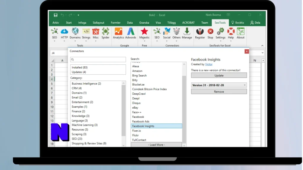 SeoTools for Excel Download Full Terbaru Version