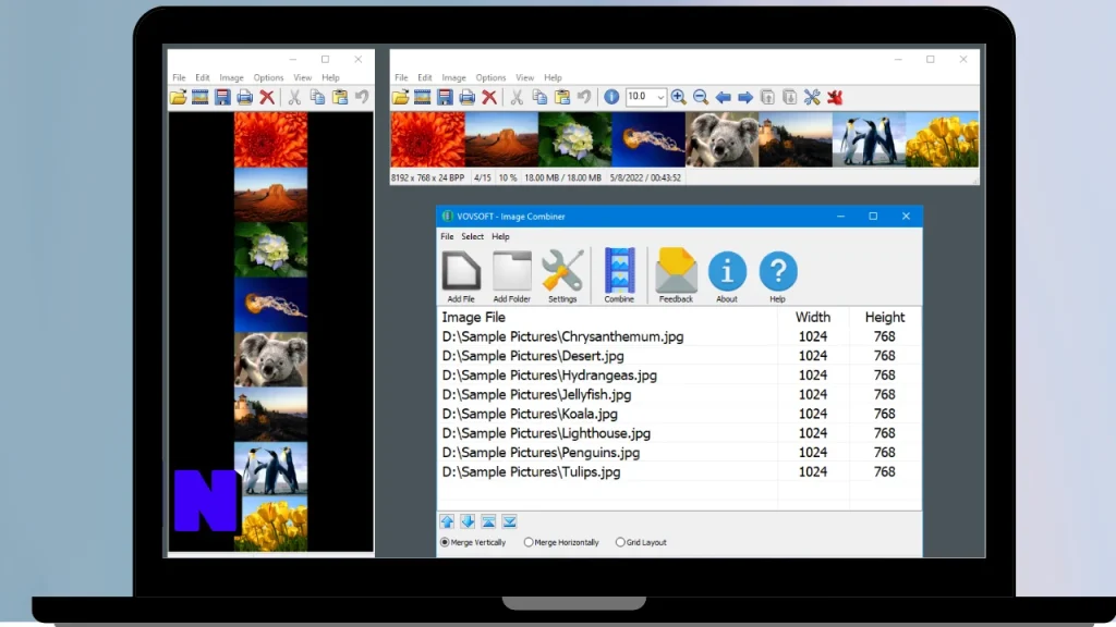 VovSoft Image Combiner Download Full Terbaru Version