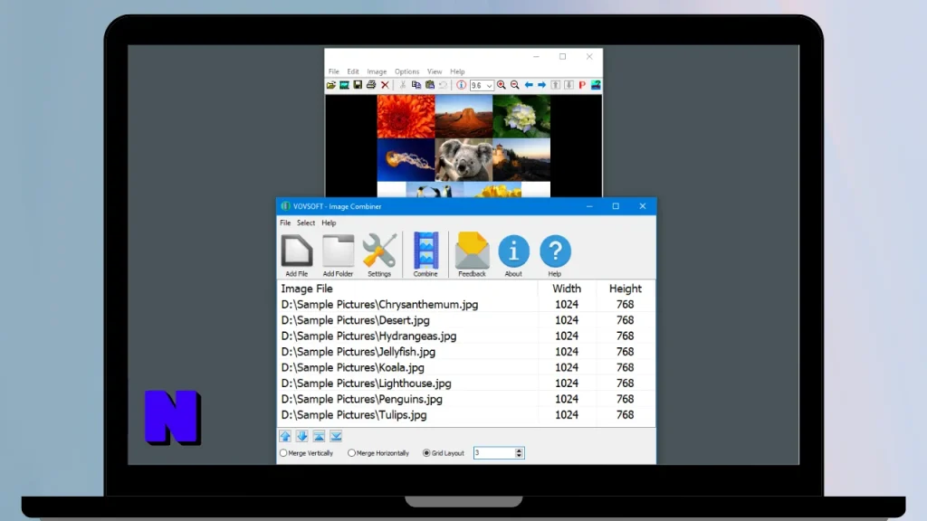 VovSoft Image Combiner Download Full Terbaru Version