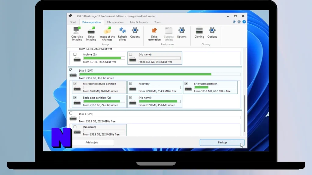 O&O DiskImage Download Full Terbaru Version