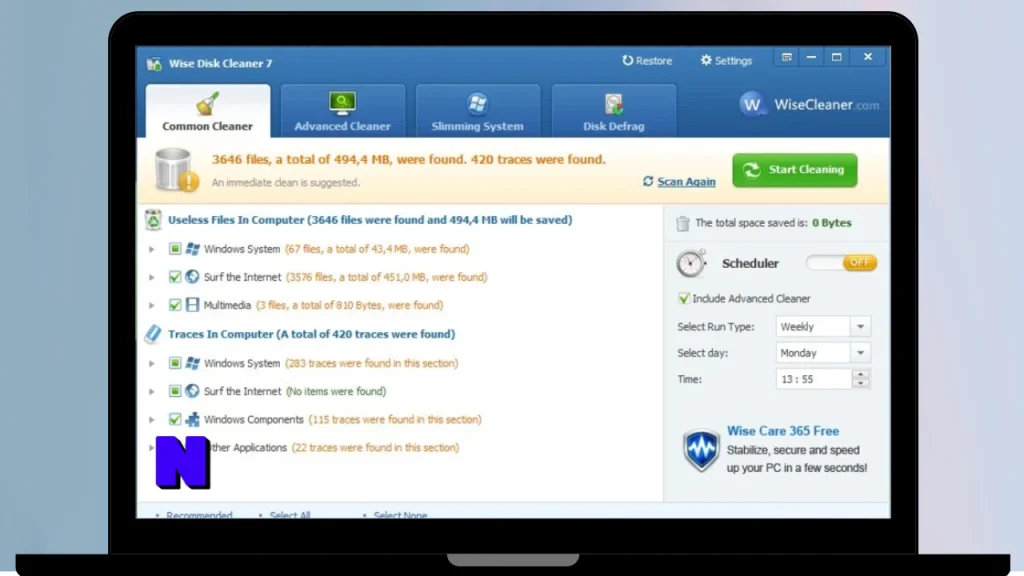 Wise Disk Cleaner Download Full Terbaru Version (1)