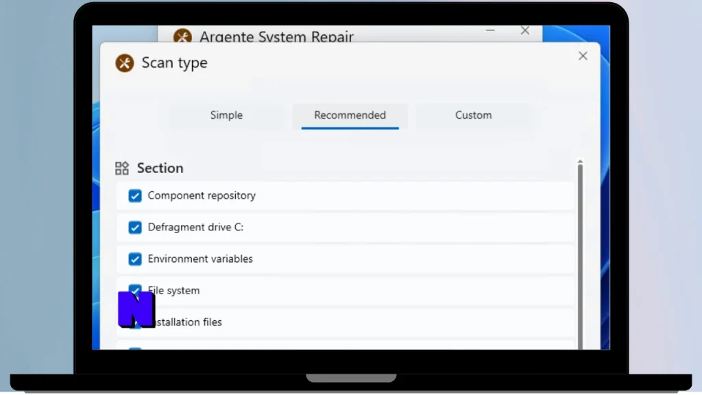Argente System Repair Download Full Terbaru Version