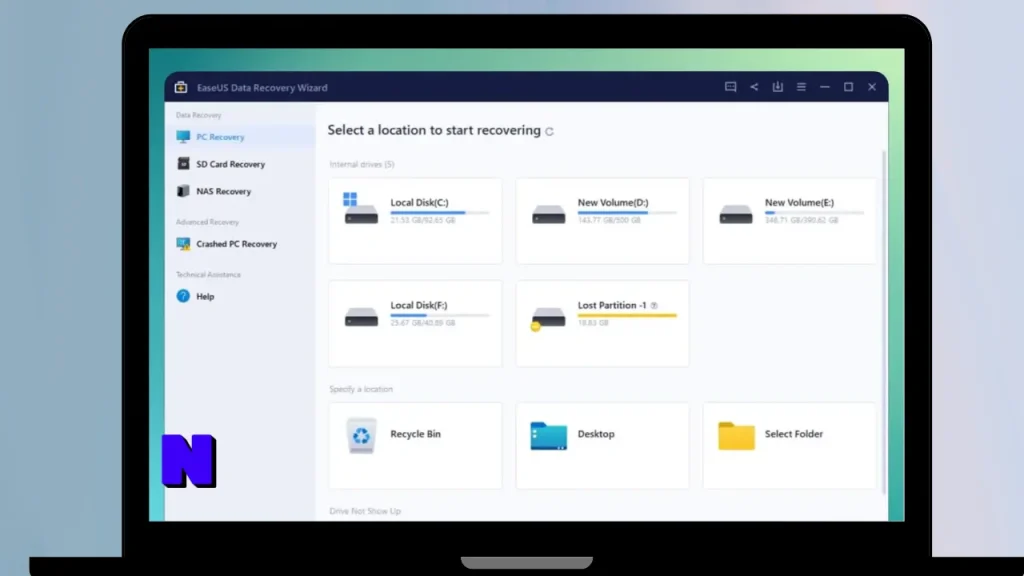 EaseUS Data Recovery Wizard Professional Download Full Terbaru Version