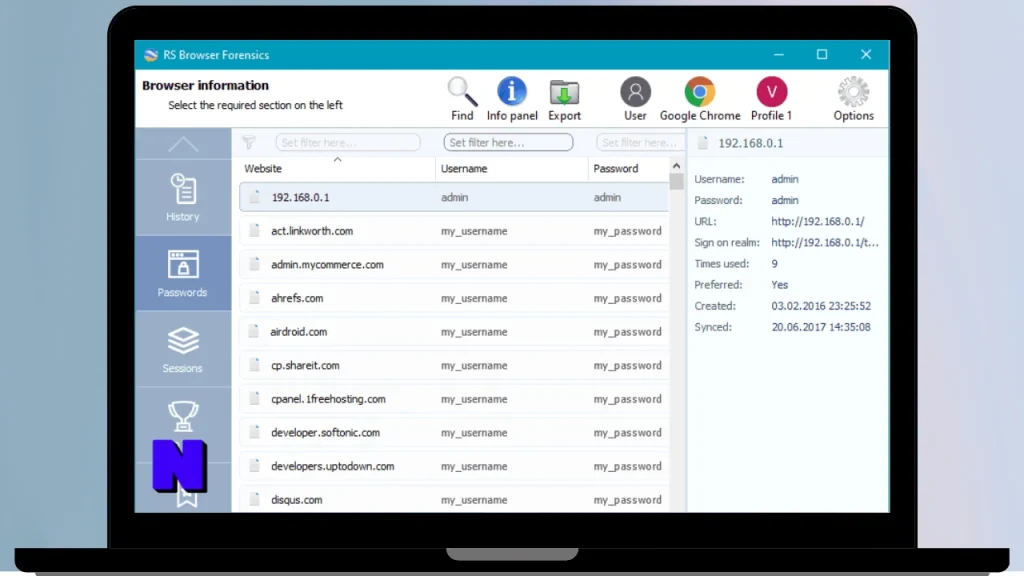 RS Browser Forensics Download Full Terbaru Version
