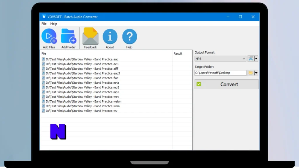 VovSoft Batch Audio Converter Download Full Terbaru Version