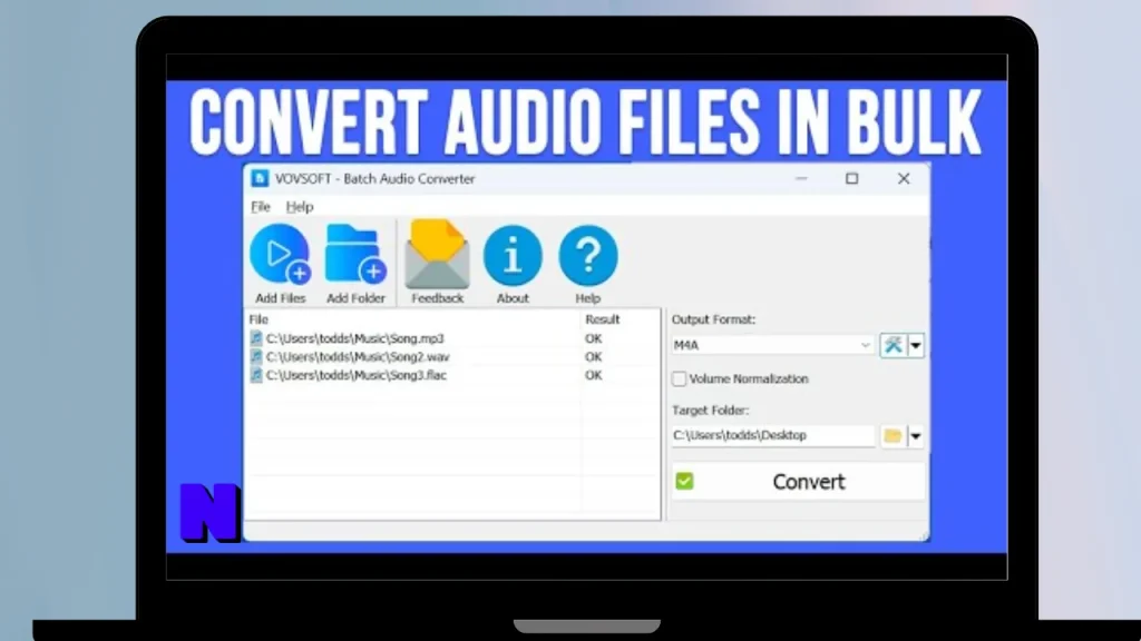 VovSoft Batch Audio Converter Download Full Terbaru Version