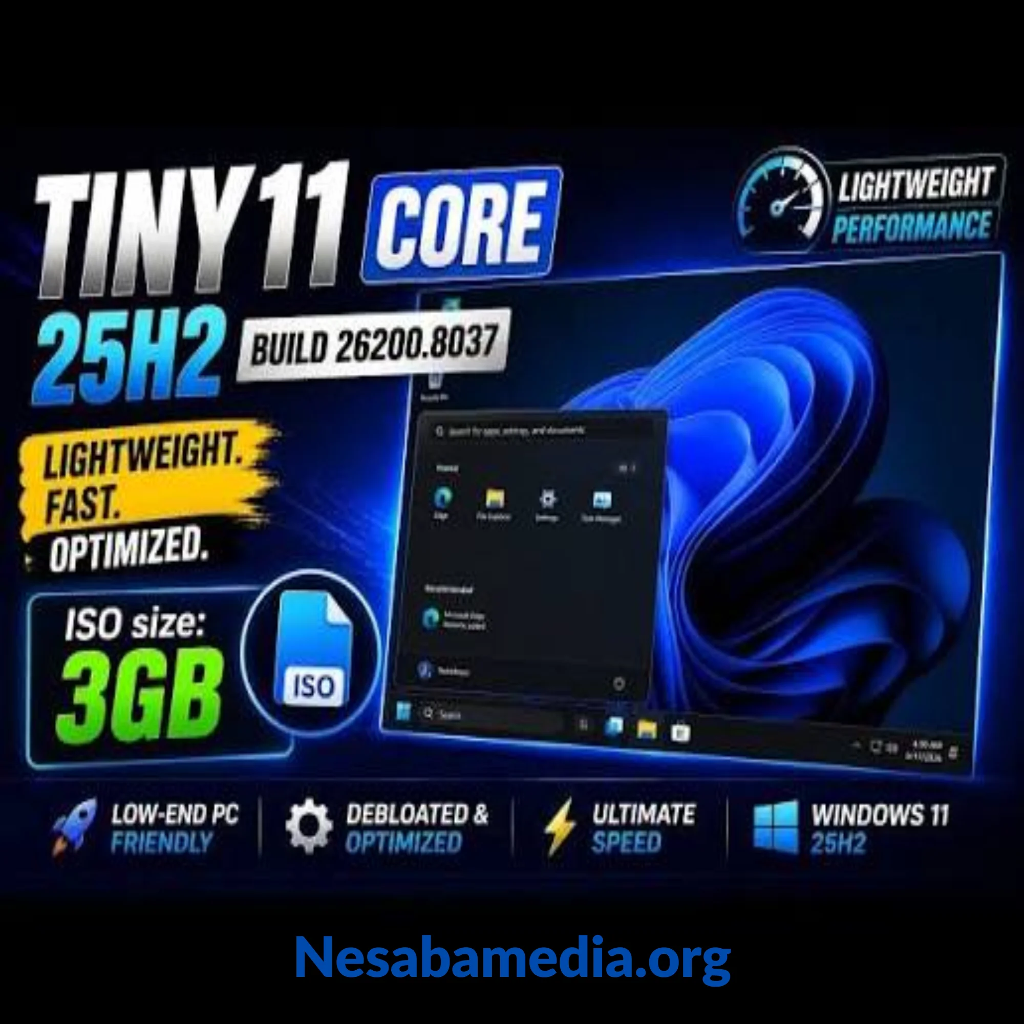 Tiny11 Core Windows 11 Download