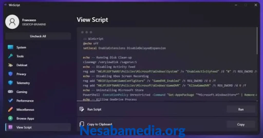 WinScript Download Gratis untuk Windows