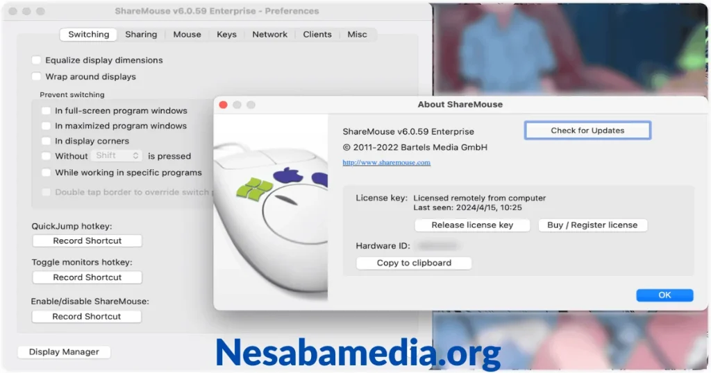 ShareMouse Enterprise Windows